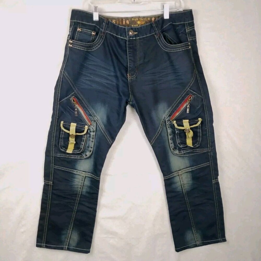 Men's Relaxed Fit Jeans - Blue